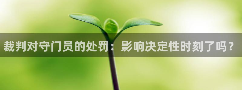 裁判对守门员的处罚：影响决定性时刻了吗？